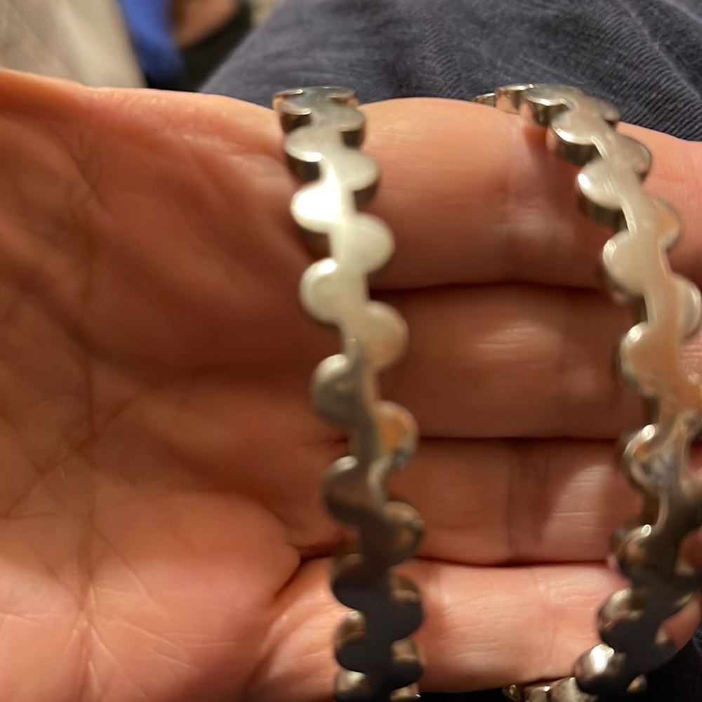 Silver Bangles - image 1